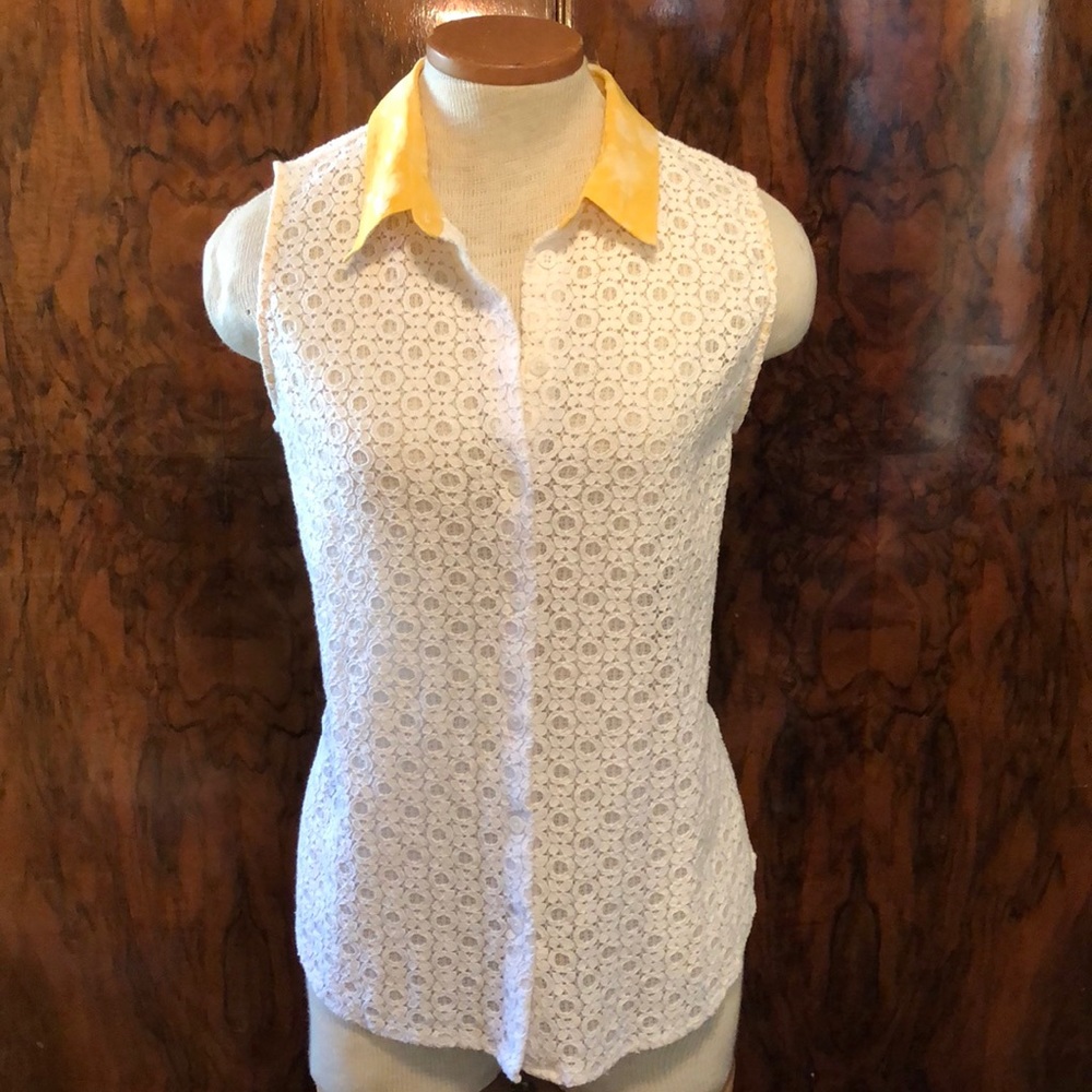 Button Down Blouse By Equipment Size M - image 1